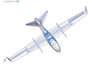 design aircraft, rc airplane, uav cad for print composite